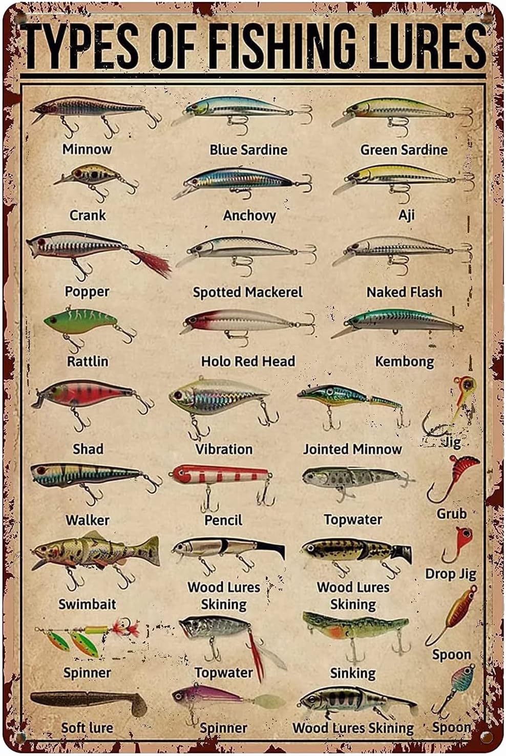 Wine Tag Label - 1d, tipos de iscas de pesca