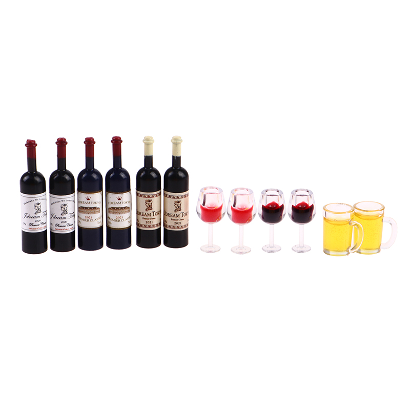 Wine Y Beer - Conjunto de Móveis em Miniatura para