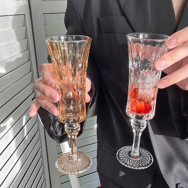 Wine Beer Glass Set - Copo de Champanhe Retro Francês em