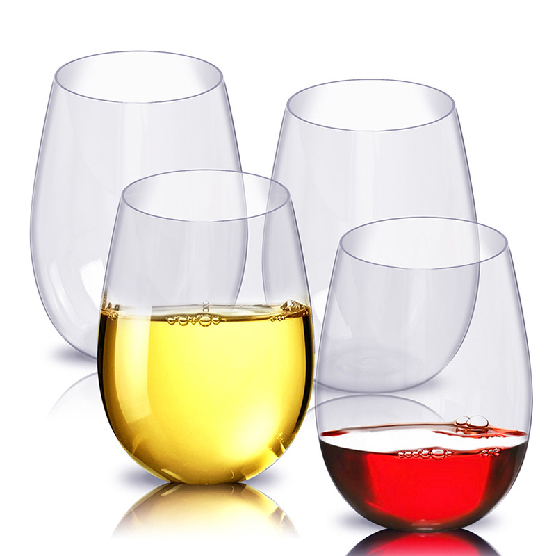 Wine In Beer Glass - Copo de vinho de plástico inquebrável,