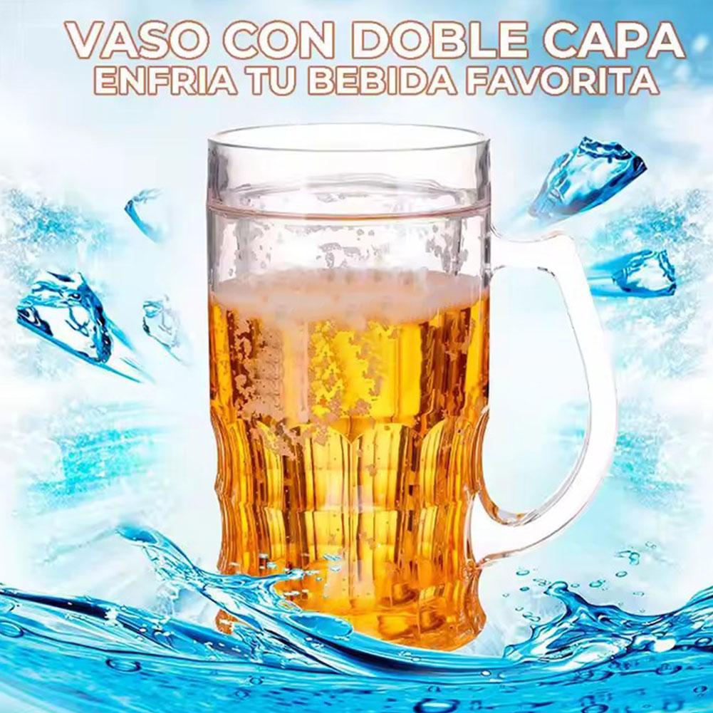 Beer Mug Handled - 1/2 Peças Copo de Cerveja Duplo