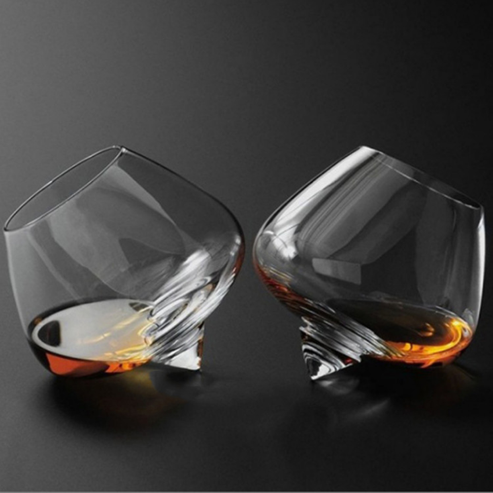 Wine In Beer Glass - Wide Belly Crystal Whisky Copos, Copo