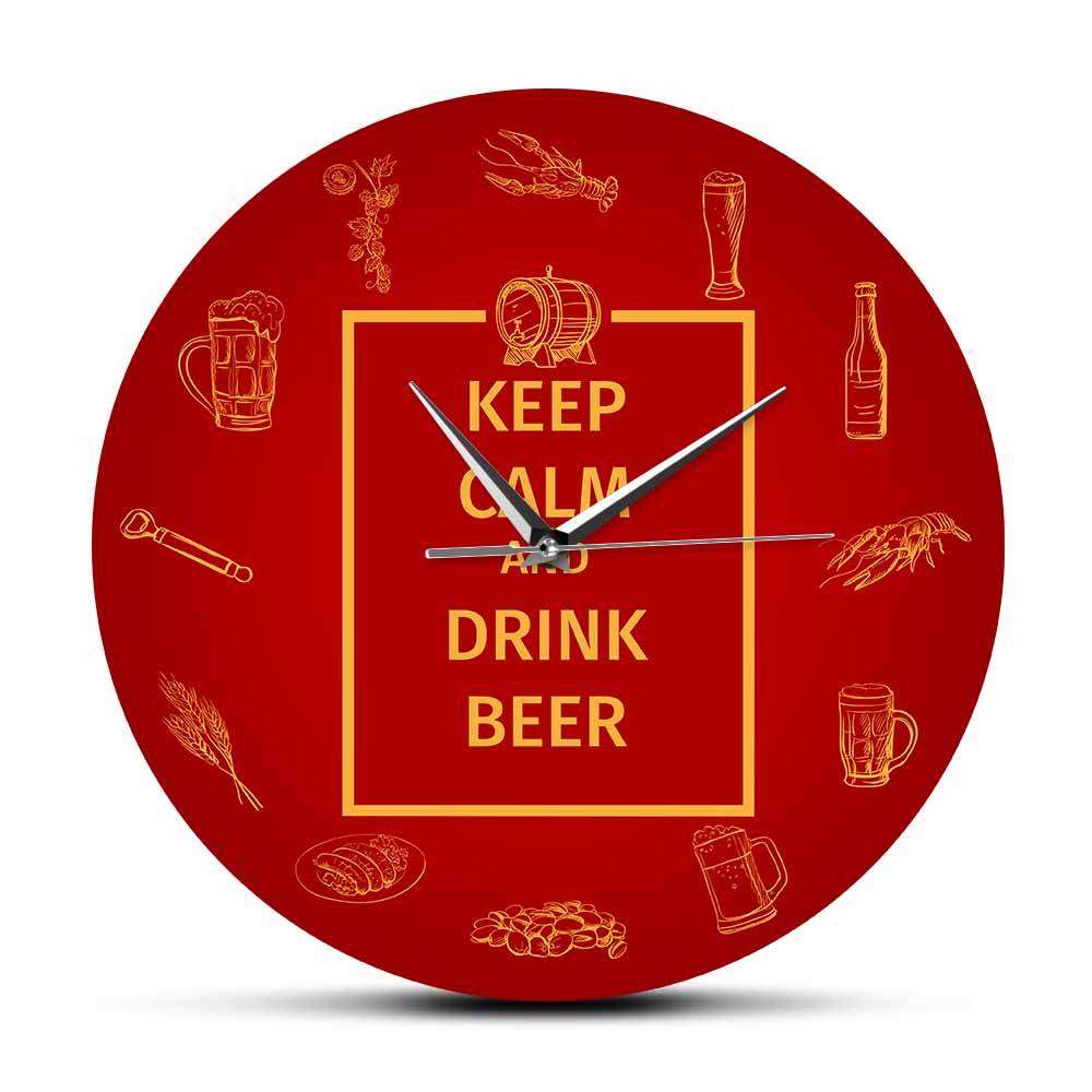 Wine Beer Pub - Manter a calma e beber cerveja