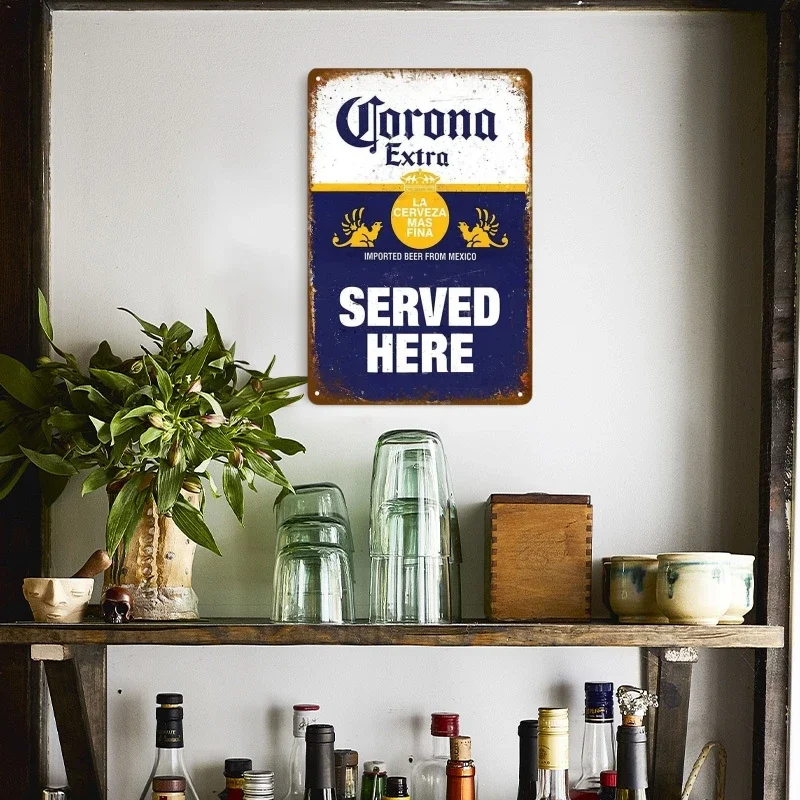 Malibu Wine Metal Poster Marca - Wine Beer Pub avaliação e preço