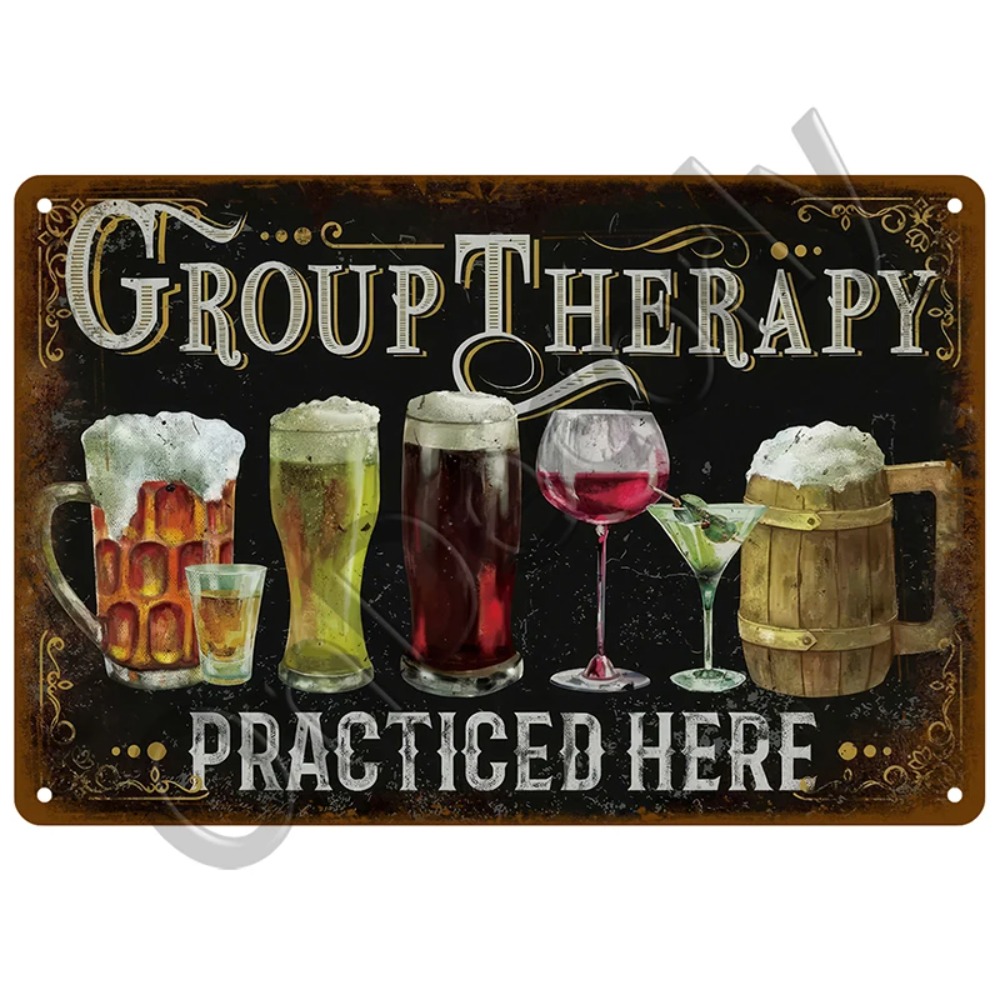 CIFBUY Placa de Metal Vintage  - Wine Beer Pub avaliação e preço