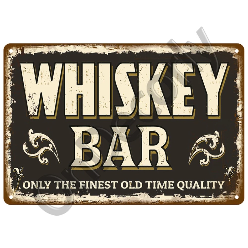 CIFBUY Placa de Metal Vintage  - Wine Beer Pub avaliação e preço