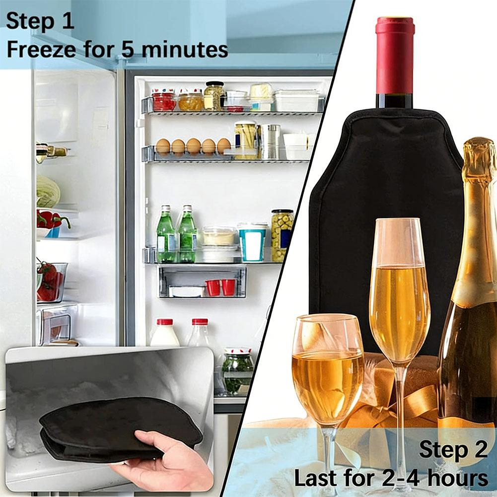 Capa Refrigeradora de Vinho Re - Wine Chiller Sleeve avaliação e preço