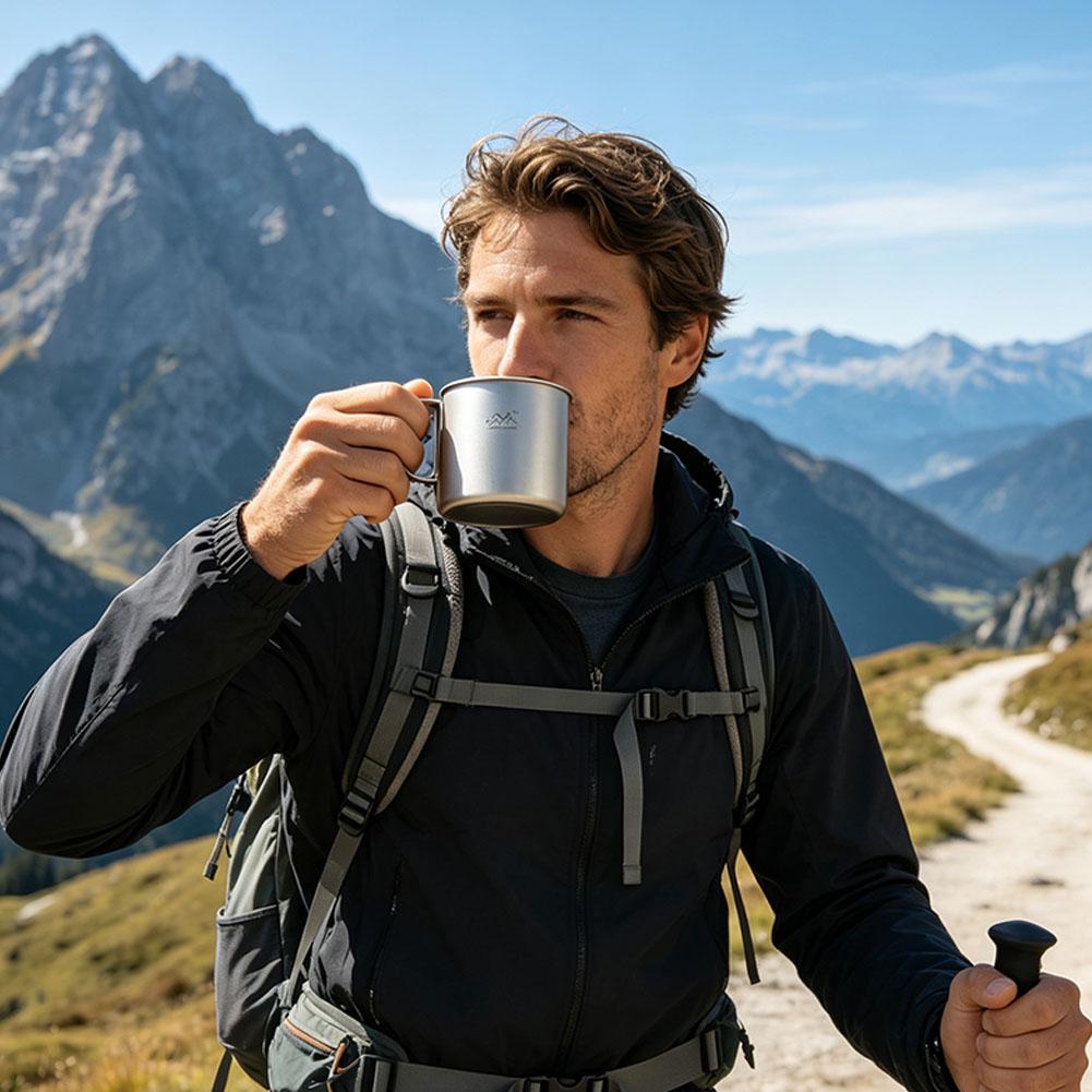 Copo de Camping em Aço Inoxidá - Beer Mug Handled avaliação e preço