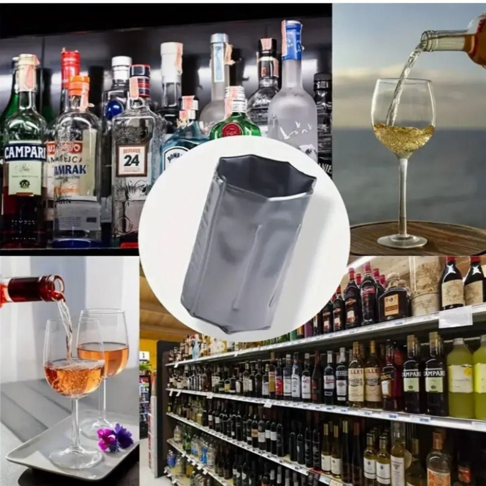 Bolsa Térmica Reutilizável par - Wine Chiller Sleeve avaliação e preço