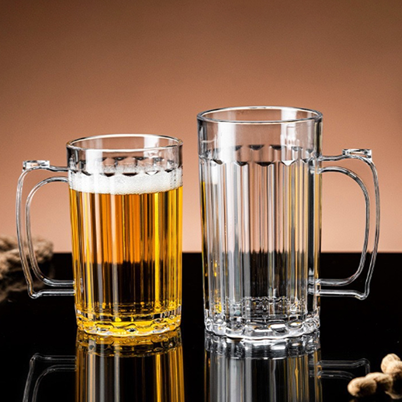 Copo de cerveja acrílico canec - Beer Mug Handled avaliação e preço