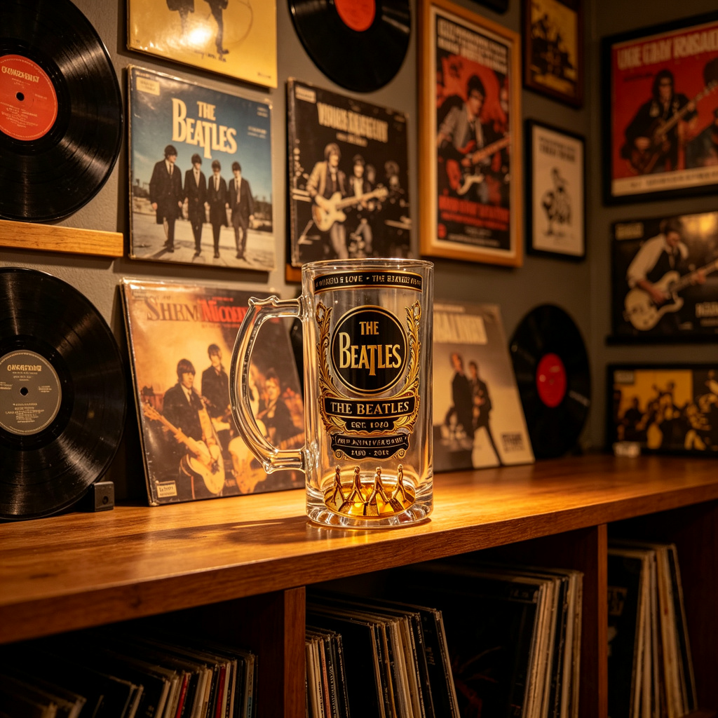 Caneca de Cerveja de Vidro com - Beer Mug Handled avaliação e preço