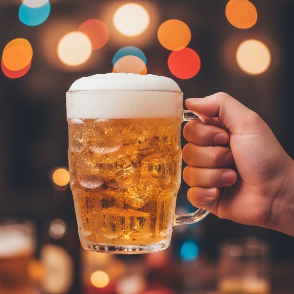 Copo de Cerveja Criativo de Pl - Wine In Beer Glass avaliação e preço