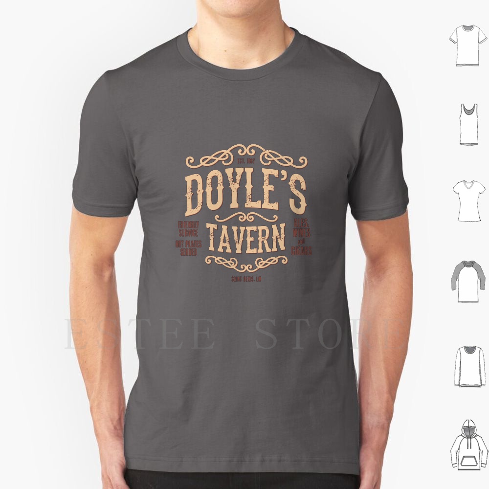 Doyle's taverna t camisa impre - Wine Beer Pub avaliação e preço