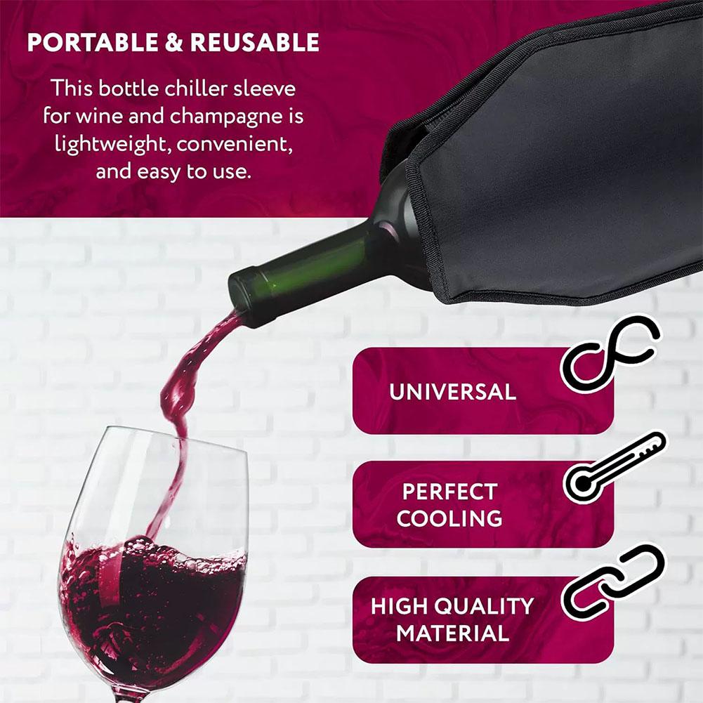 Bolsa Térmica de Nylon para Vi - Wine Chiller Sleeve avaliação e preço
