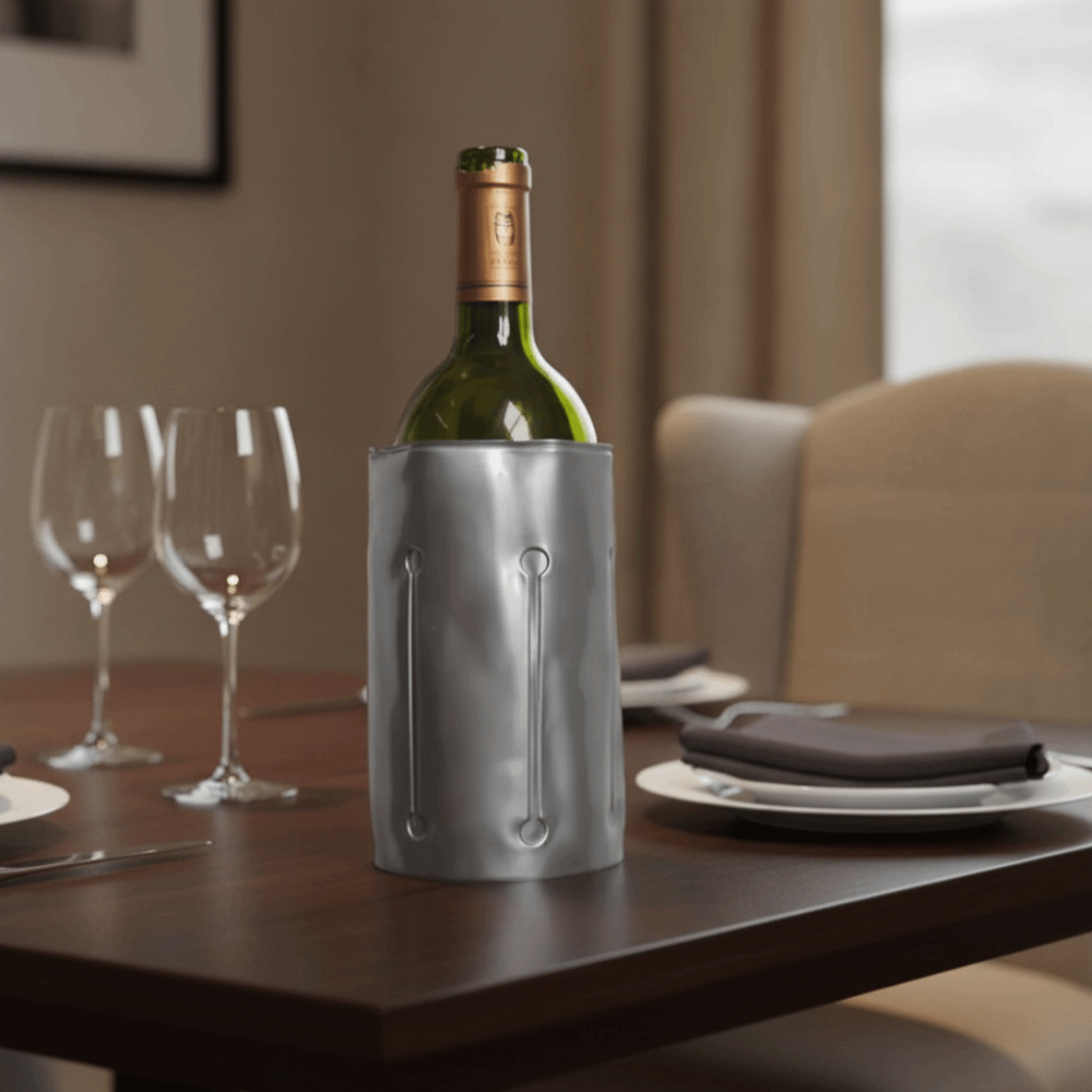 Bolsa Térmica Reutilizável par - Wine Chiller Sleeve avaliação e preço