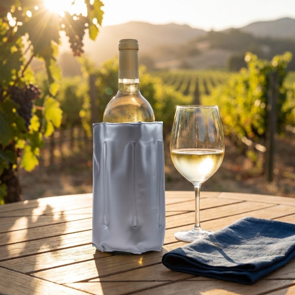 Bolsa Térmica Reutilizável par - Wine Chiller Sleeve avaliação e preço