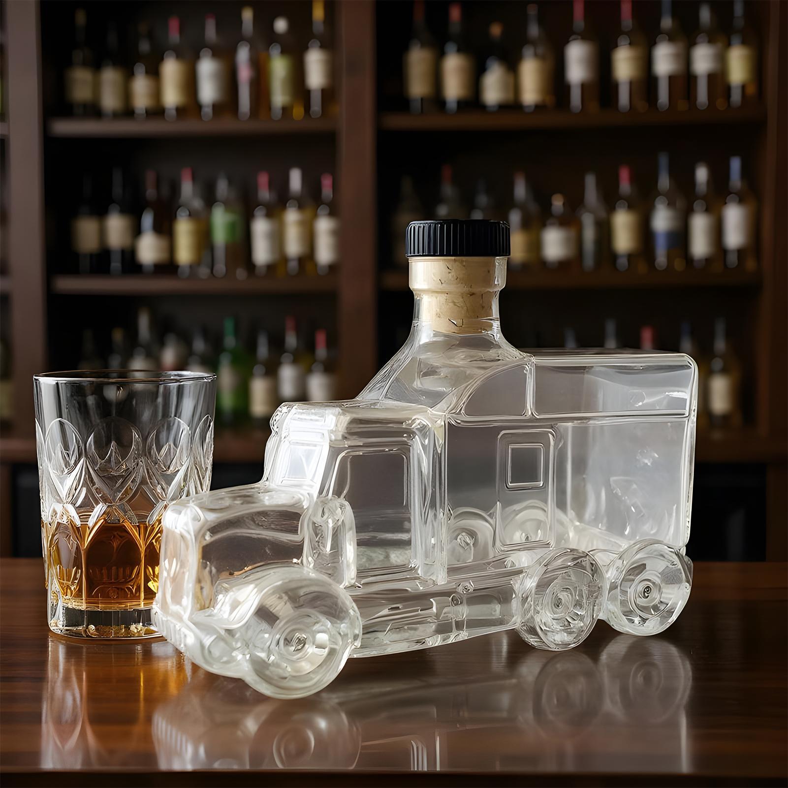Decantador de uísque de meio c - Wine Beer Truck avaliação e preço