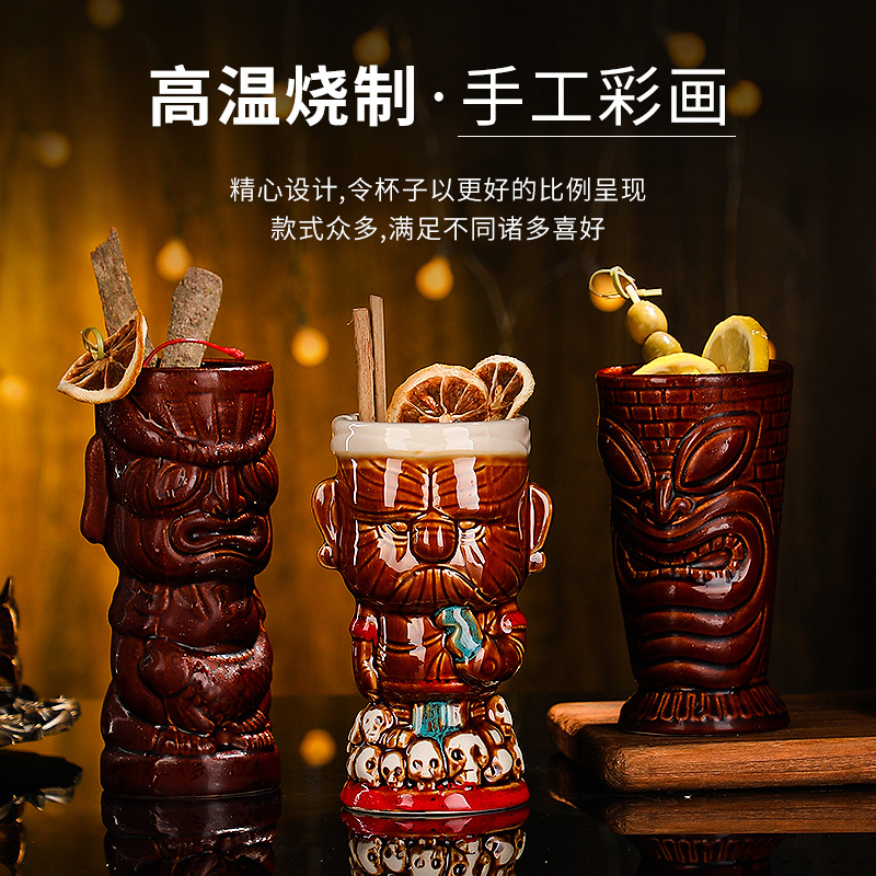 Criativo Copos De Cerâmica, Ba - Wine Beer Glass avaliação e preço