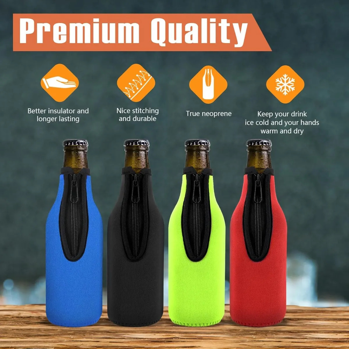 Conjunto de 6 Mangas Isolantes - Wine Chiller Sleeve avaliação e preço