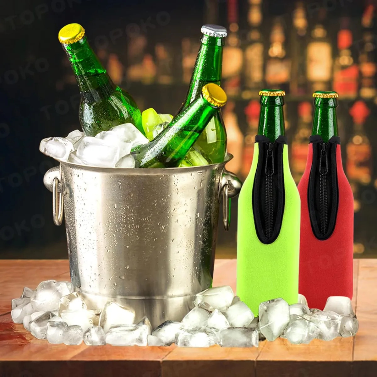 Conjunto de 6 Mangas Isolantes - Wine Chiller Sleeve avaliação e preço