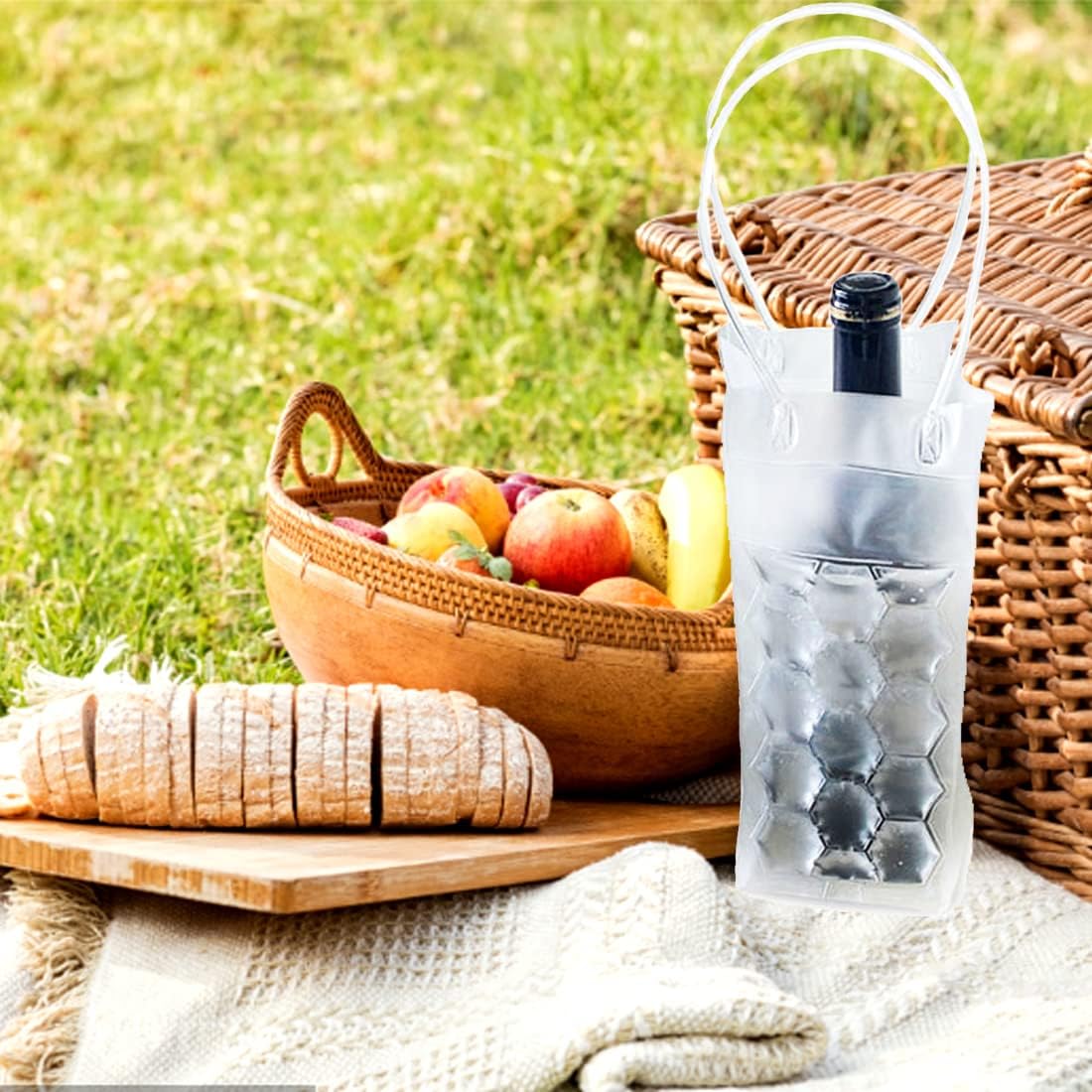 Suporte para saco de vinho de  - Wine Chiller Sleeve avaliação e preço