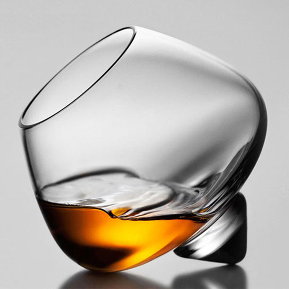 Wide Belly Crystal Whisky Copo - Wine In Beer Glass avaliação e preço