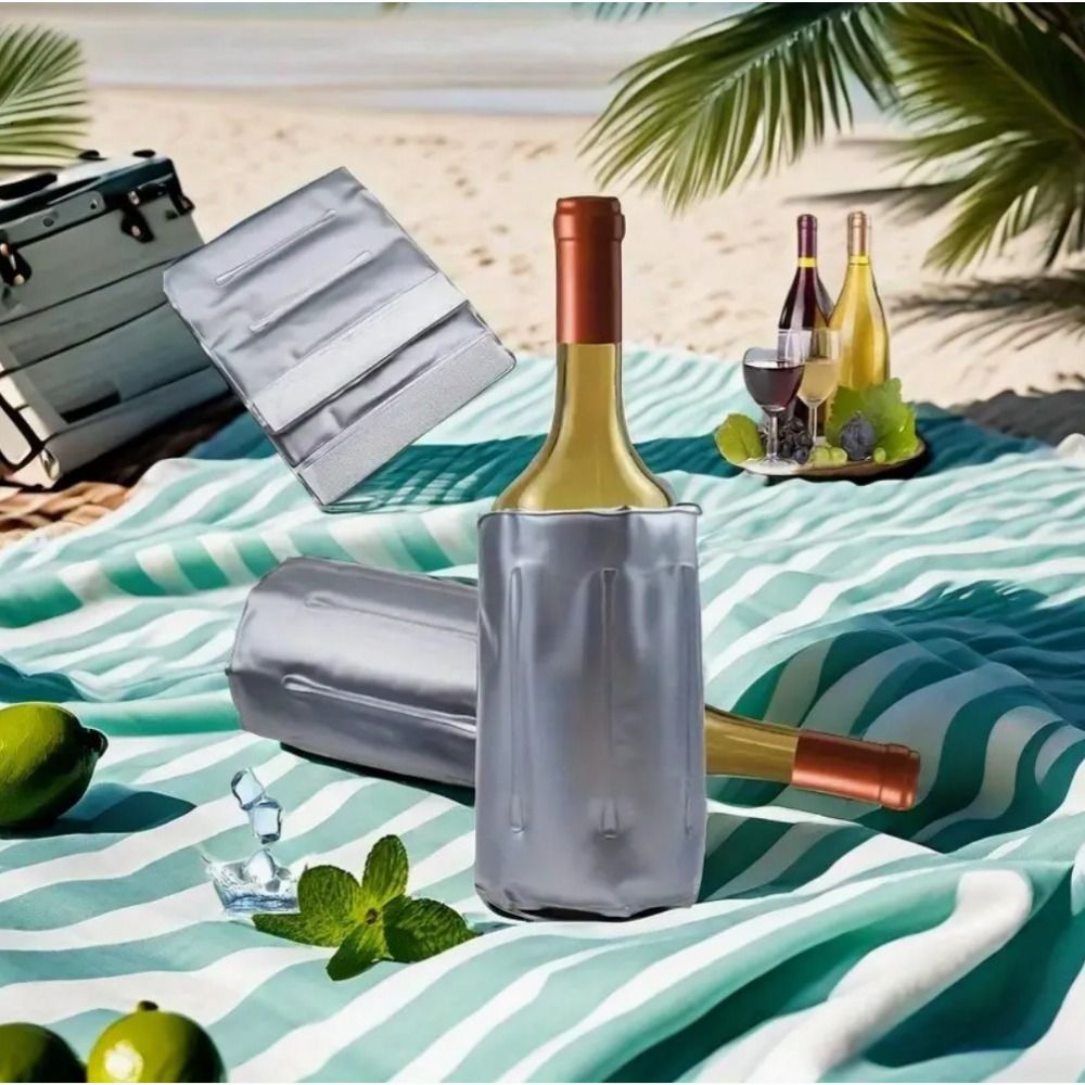 Bolsa Térmica Reutilizável par - Wine Chiller Sleeve avaliação e preço