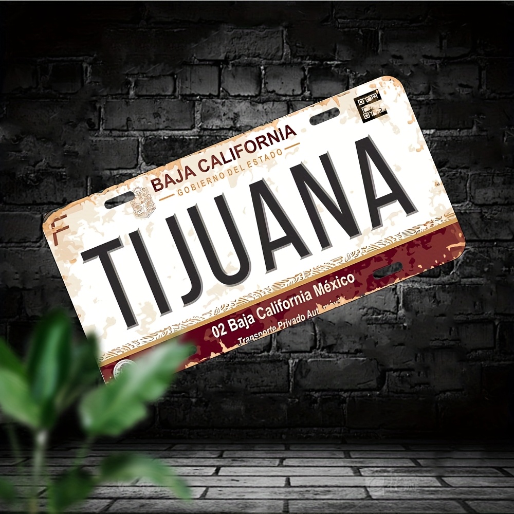 Placa de metal mexicana vintag - Wine Tag Label avaliação e preço
