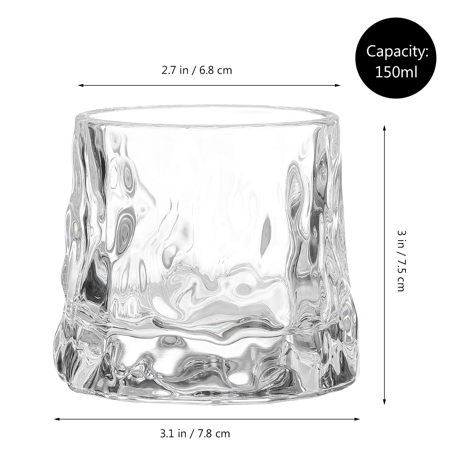 1 Copo de Vinho Martelado Prem - Wine In Beer Glass avaliação e preço