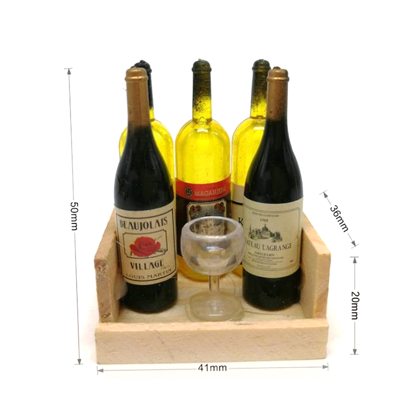 【BS】1 Conjunto de Mini Garrafa - Wine Y Beer avaliação e preço