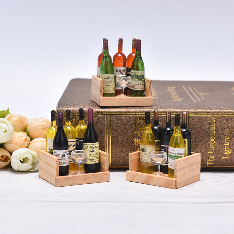 【BS】1 Conjunto de Mini Garrafa - Wine Y Beer avaliação e preço