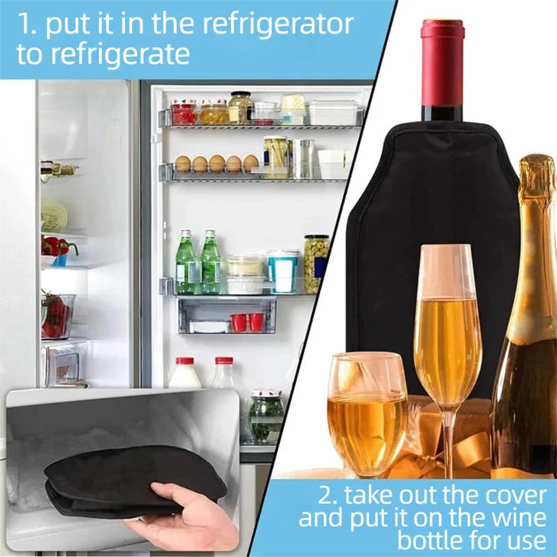 Cooler de Garrafa de Vinho par - Wine Chiller Sleeve avaliação e preço