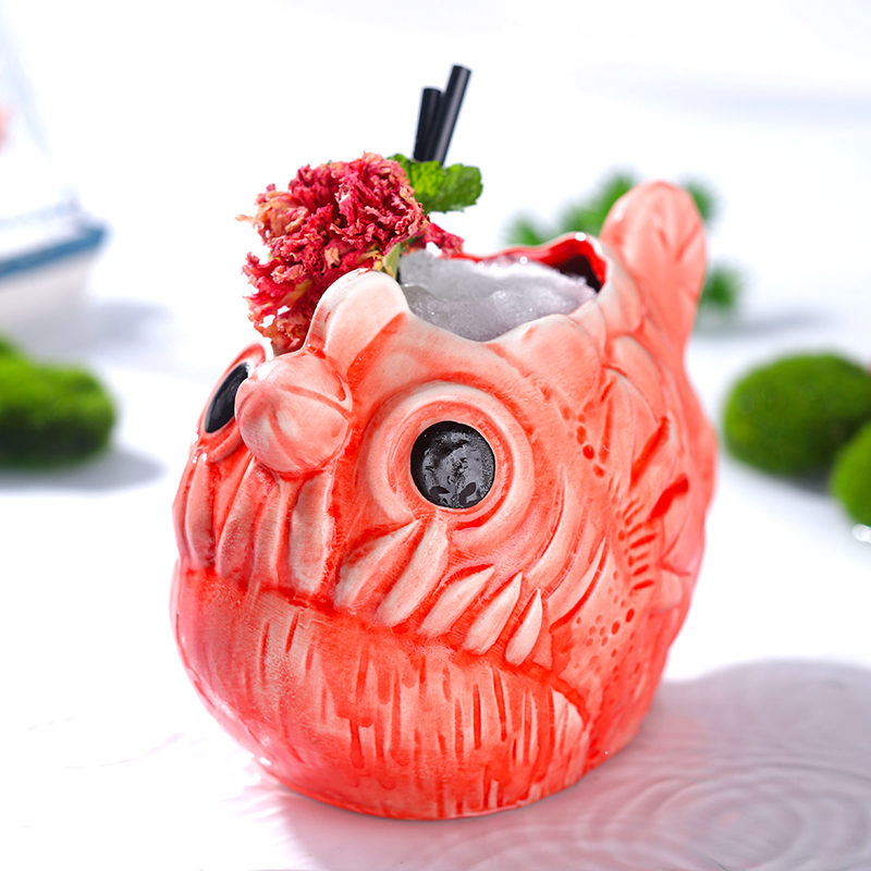 Bonito Lanterna Peixe Cocktail - Wine In Beer Glass avaliação e preço